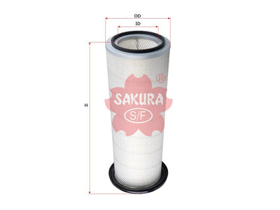 SAKURA,, Air Filter (Element), 57MD42M, A-8684, PETERBILT