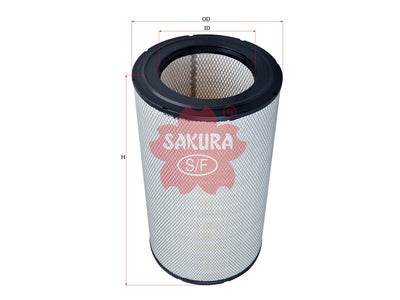 SAKURA,, Air Filter (Element), 2250155691, A-8686, CATERPILLAR