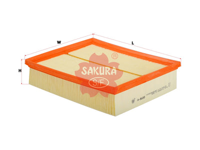 กรองอากาศ(ไส้กรอง) SAKURA, ESR4238, A-8688, LAND ROVER (125505)