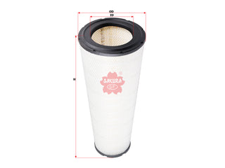 SAKURA,, Air Filter (Element), 2504737C1, A-8697, INTERNATIONAL HARVESTER/IHC
