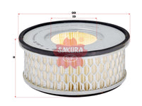 SAKURA,, Air Filter (Element), 11420-11180, A-88130, KUBOTA