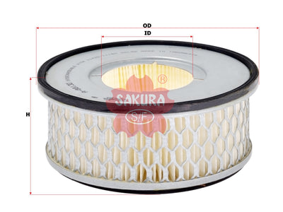 ไส้กรองอากาศ(ไส้กรอง) SAKURA, 11420-11180, A-88130, KUBOTA (126552)