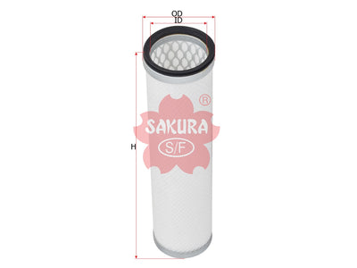 ไส้กรองอากาศ(ไส้กรอง) SAKURA, 16271-11080, A-88180, KUBOTA (126547)
