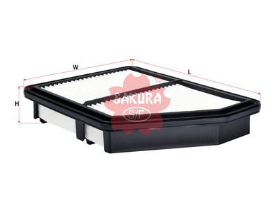 กรองอากาศ(ไส้กรอง) SAKURA, 17220-5BA-A00, A-90220, HONDA (126305)