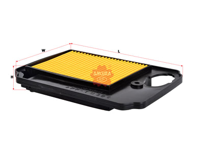 SAKURA,, Air Filter (Element), 14D-WE445-00, A-91080, YAMAHA