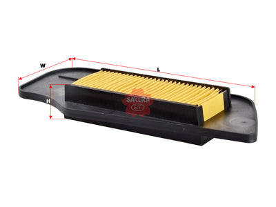 SAKURA,, Air Filter (Element), 2PH-WE4450-00, A-91100, YAMAHA
