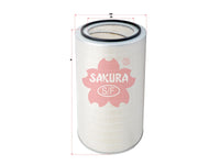 ไส้กรองอากาศ(Element) SAKURA, 8PP-19215-01, A-9209, MACK (125444)