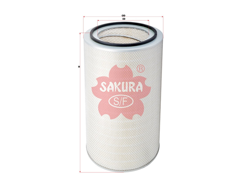 SAKURA,, Air Filter (Element), 8PP-19215-01, A-9209, MACK