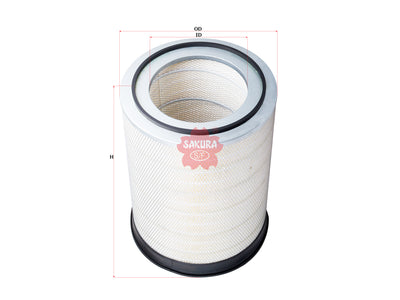 SAKURA,, Air Filter (Element), E4082222, A-9217, KOMATSU