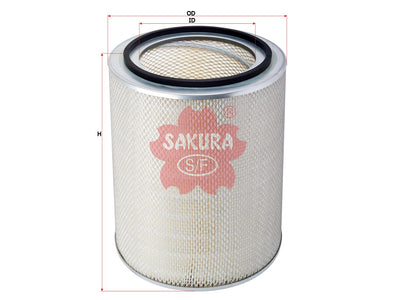 SAKURA,, Air Filter (Element), 3I-0809, A-9221, PETERBILT