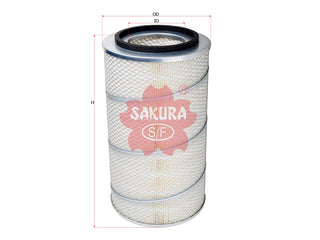 SAKURA,, Air Filter (Element), 3I-0838, A-9226, MASSEY-FERGUSON