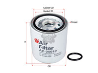 SAKURA,, Air Filter (Spin-On), 432 901 245 2, AC-25010, RENAULT TRUCK
