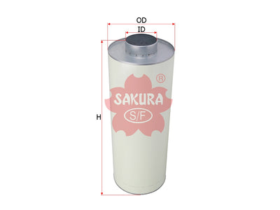 SAKURA,, Air Filter (Disposable Housing), 865152, AH-2407, SDMO