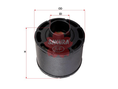 SAKURA,, Air Filter (Disposable Housing), Y05772701, AH-5201, DOOSAN