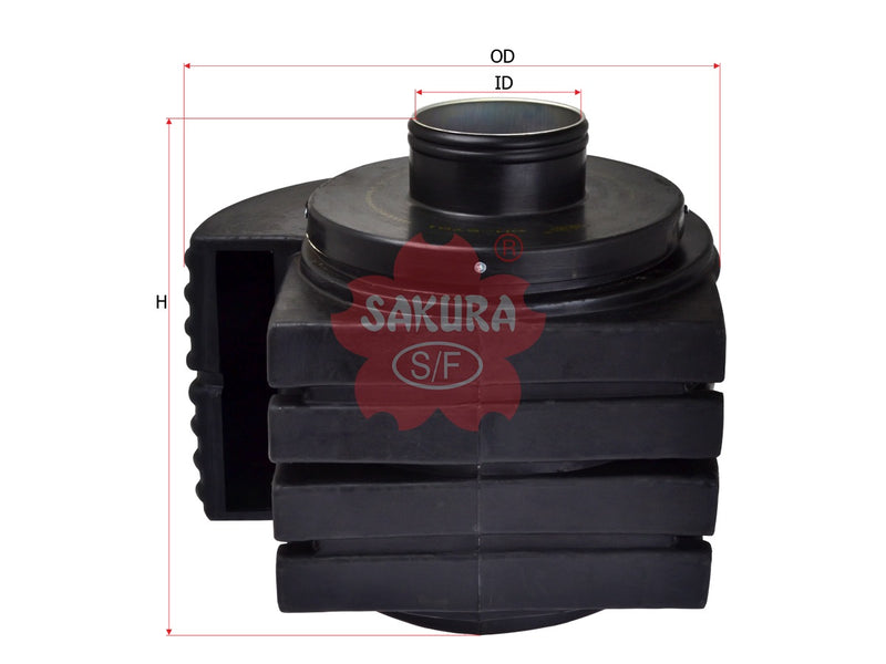 Air Filter (Disposable Housing)၊ SAKURA၊ 3315741၊ AH-5701၊ CUMMINS (127011)