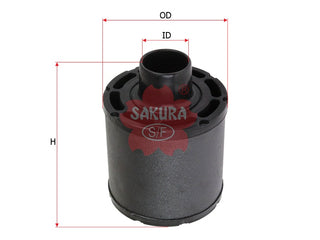 SAKURA,, Air Filter (Disposable Housing), RE53999A, AH-7001, CATERPILLAR