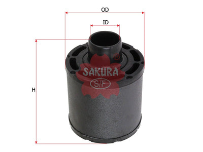 SAKURA,, Air Filter (Disposable Housing), RE53999A, AH-7001, CATERPILLAR