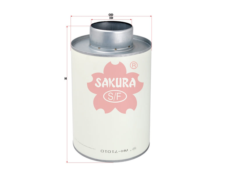 SAKURA,, Air Filter (Disposable Housing), 8422800, AH-71010, VOLVO PENTA