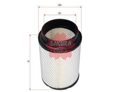 SAKURA,, Air Filter (Disposable Housing), 51.08301.0016, AH-7905, MAN
