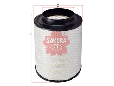 SAKURA,, Air Filter (Disposable Housing), 5360900001, AH-7906, MTU