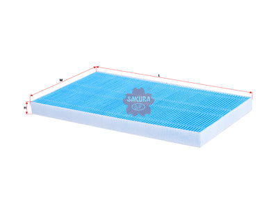 SAKURA, Air Purifier Filter, EP-DX40E 908, AP-79250, HITACHI