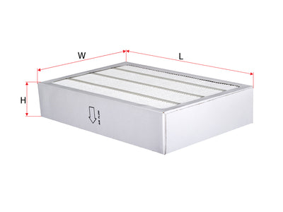 SAKURA,, Air Purifier Filter (Element), 500/600, AP-79510-S, BLUEAIR