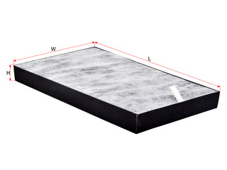 ไส้กรองเครื่องฟอกอากาศ(Element), SAKURA, FZ-A60HFE, APC-79360, SHARP (127283)