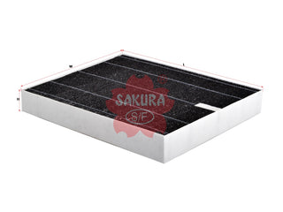 ไส้กรองเครื่องฟอกอากาศ(Element), SAKURA, FZ-A80SFE, APC-79450, SHARP (127287)