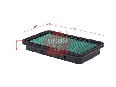 SAKURA,, Air Filter (Element), 13780-63J00, AR-14310, SUZUKI