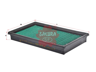 SAKURA,, Air Filter (Element), 16546-W2900, AR-18181, INFINITI