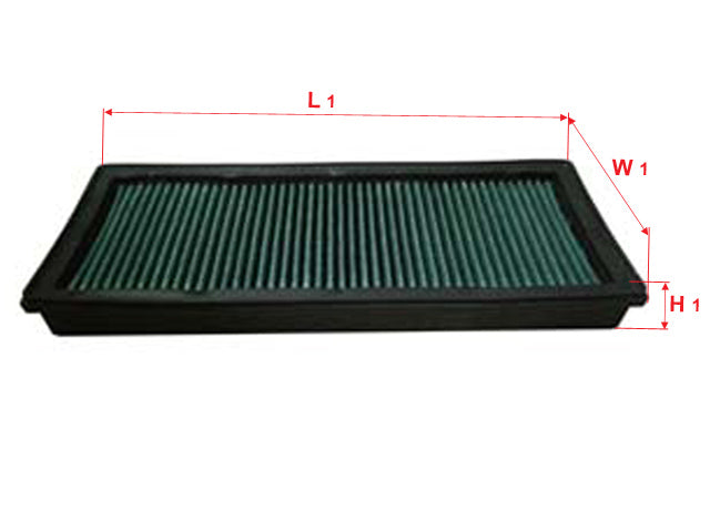 SAKURA,, Air Filter (Element), 1L0129620E, AR-31070, VOLKSWAGEN