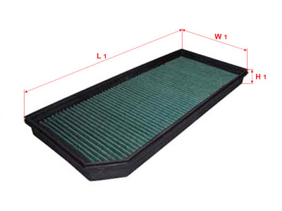 SAKURA,, Air Filter (Element), 06F 133 843 A, AR-31090, VOLKSWAGEN