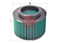 ไส้กรองอากาศ(ธาตุ) SAKURA, 17801-0C010, AR-59030, TOYOTA (124071)