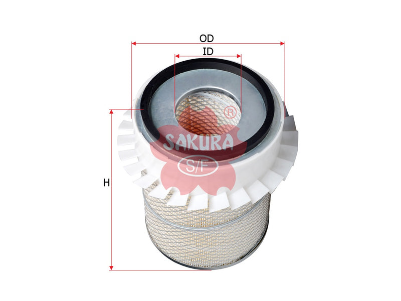 SAKURA,, Air Filter (Element), 633, AS-1010, KOMATSU