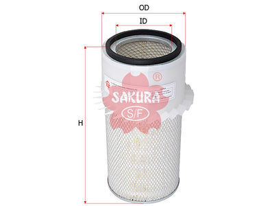 SAKURA,, Air Filter (Element), 666432, AS-1024, INGERSOLL RAND