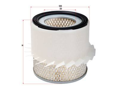 SAKURA,, Air Filter (Element), MD 620109, AS-1033, KUBOTA