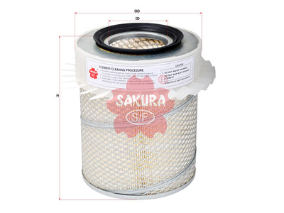 SAKURA,, Air Filter (Element), S1780-11960, AS-1301, HINO