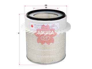 SAKURA,, Air Filter (Element), S1780-11020, AS-1304, HINO