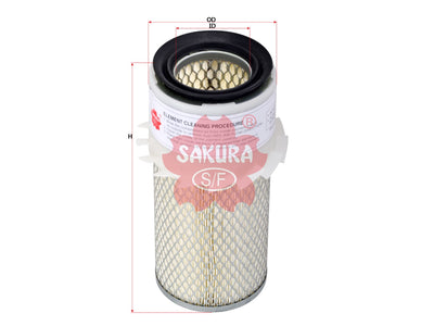 SAKURA,, Air Filter (Element), 1032762M91, AS-5104, MASSEY-FERGUSON