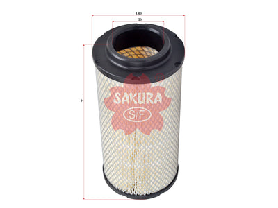 SAKURA,, Air Filter (Element), 135326206, AS-51540, LISTER PETTER
