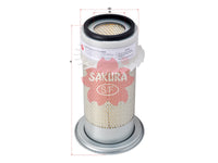 ไส้กรองอากาศ(ไส้กรอง) SAKURA, T1950555, AS-7988, AGCO (125430)