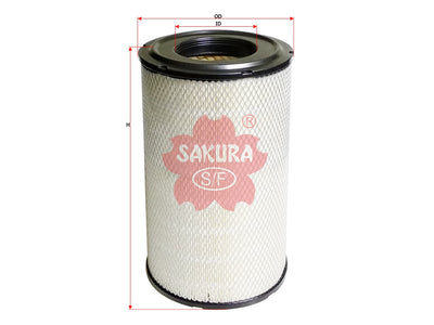SAKURA,, Air Filter (Element), 908400, AS-8515, IKARUS