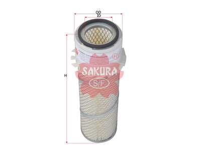 SAKURA,, Air Filter (Element), MG221406, AS-9231, INGERSOLL RAND
