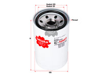 SAKURA Oil Filter (Spin-On) 15201-Z9014 C-1007 MITSUBISHI FUSO 6M60T