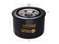 SAKURA,, Oil Filter (Spin-On), ME322508, C-1013XPL, MITSUBISHI