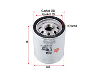 SAKURA,, Oil Filter (Spin-On), MR 984204, C-1038, MITSUBISHI