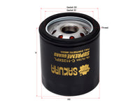 กรองน้ำมันเครื่อง(Spin-On) , SAKURA, 15601-87204-000, C-1125XPL, DAIHATSU (123787)