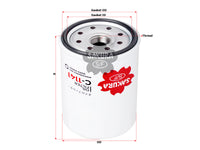SAKURA,, Oil Filter (Spin-On), 90915-20002, C-1141, TOYOTA