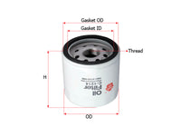 ဆီစစ်ထုတ်ခြင်း (အလှည့်အပြောင်း)၊ SAKURA၊ 15601-87703-99M၊ C-1214၊ DAIHATSU (126871)