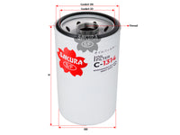 SAKURA,, Oil Filter (Spin-On), 5-87619239-0, C-1314, HINO